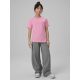 3. Girls' regular printed T-shirt 4F 4FJRSS26TTSHF3455-56S