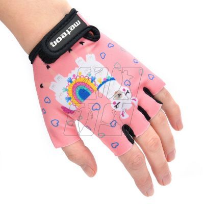 4. Cycling gloves Meteor Jr 26163-26165