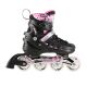 3. NH10905 4in1 PINK LED SIZE S(31-34) ROLLER SKATES WITH DIMENSIONAL HOCKEY BLADE NILS EXTREME