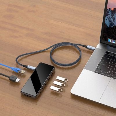 7. Tech-Protect UltraBoost Max USB-C 4.0 / USB-C 4.0 PD 240W 8K 40Gbps 2m cable - gray