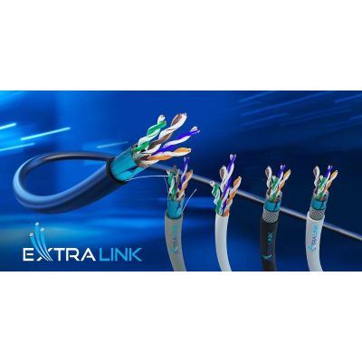 12. Extralink CAT6A UTP (U/UTP) INDOOR TWISTED PAIR 100M network cable
