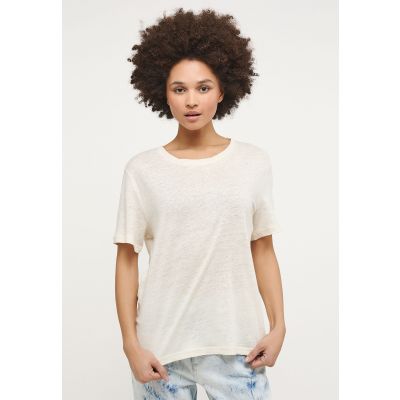 15. Mustang Alina C Linen T-shirt W 1013788 2045