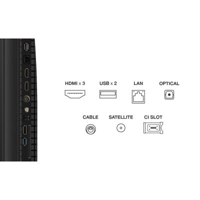 5. TCL 55P7K QLED 55'' 4K Ultra HD Google TV Dolby Atmos DVB-T2 Metallic