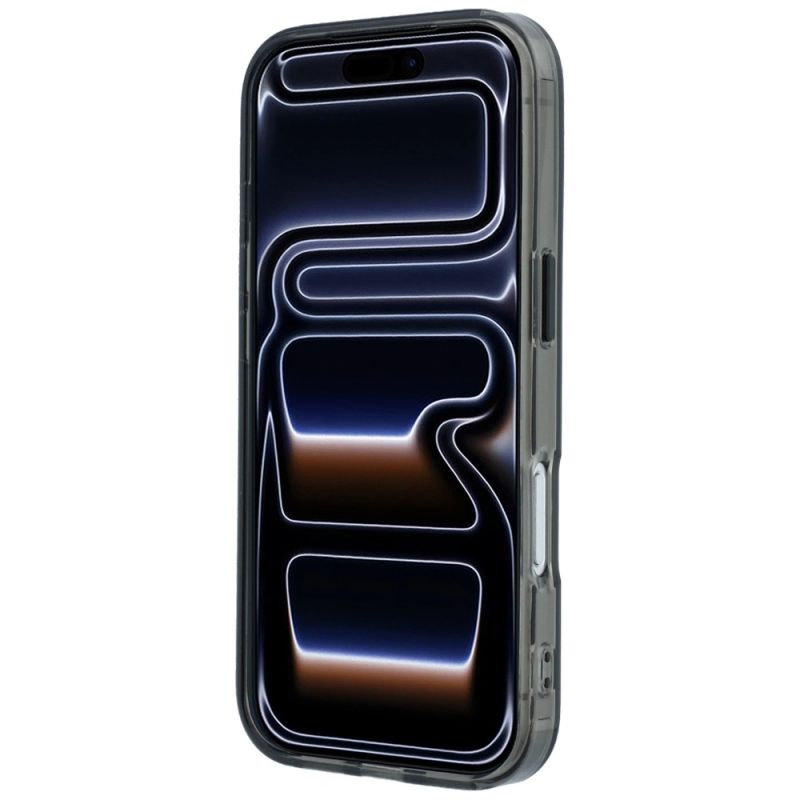 6. BMW Sign Frosted IML & MetalL Logo MagSafe Case for iPhone 17 Pro Max / 18 Pro Max - Black
