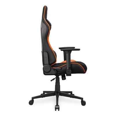 5. COUGAR CGR-A2F Universal Gaming Chair Padded Upholstered Seat Black, Orange