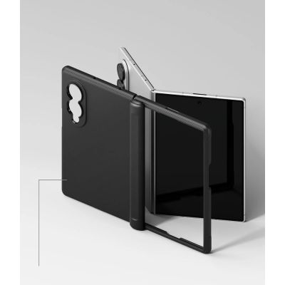 5. Ringke Onyx Flap Magsafe Case for Samsung Galaxy Z Fold 8 - Black