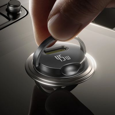 11. Baseus PrimeTrip VP2 45W USB-C Car Charger with 60W USB-C to USB-C 1m Cable - Black