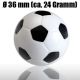 5. SET OF FOOTBALL BALLS, DIAMETER 36MM, 4 PCS