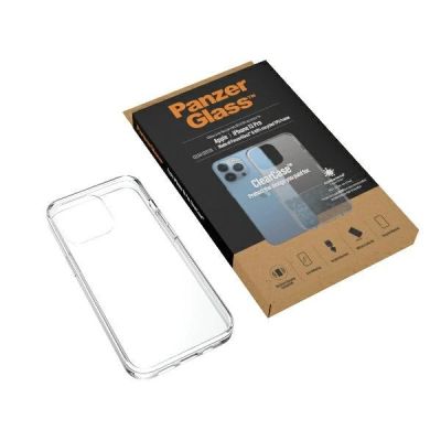 6. PanzerGlass ClearCase antibacterial Military Grade certified case for iPhone 13 Pro - transparent