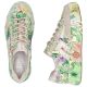 3. Women's green platform shoes Rieker M7711-91
