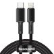 Baseus CATLGD-A01 Lightning - USB-C PD 20W 480Mb/s 2m cable - black