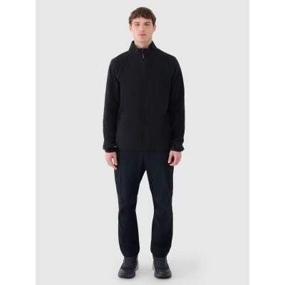 6. Men's trekking fleece with stand-up collar 4F 4FWSS25TFLEM304-20S
