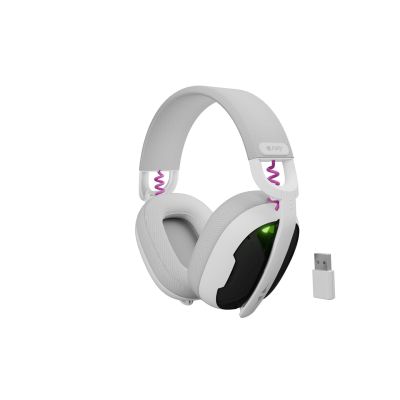 2. FURY FUKIYA F6 WIRELESS HEADPHONES WHITE WITH MICROPHONE