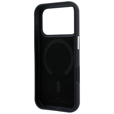 7. BMW Sign Centered Deboss MagSafe Case for iPhone 17 Pro Max / 18 Pro Max - Burgundy
