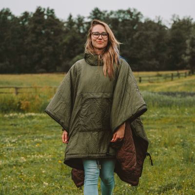 20. Offlander Insulated Waterproof Camping Poncho OFF_CACC_05GNR