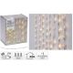22. CHRISTMAS TREE LIGHTS LIGHT CURTAIN WATERFALL OUTDOOR 320 LED WARM WHITE 5 SPEEDS