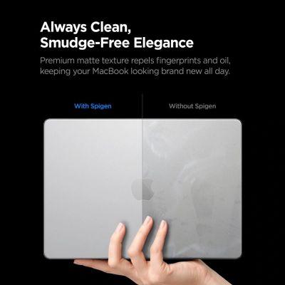 7. Spigen AirSkin Case for MacBook Pro 16" 2021 / 2023 / 2024 / 2025 / 2026 - Transparent Matte