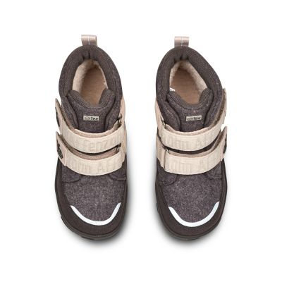 5. Affenzahn Comfy Rhino Recycled Wool Barefoot Winter Boots (01250-80028)