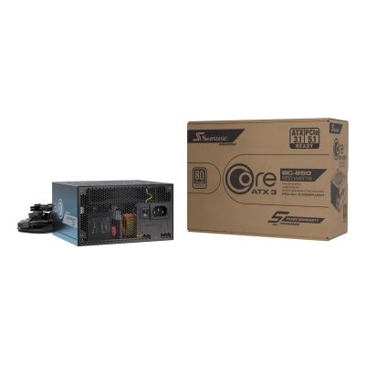 13. Seasonic CORE BC-850 ATX 3.1 Power Supply Module 850 W 20+4 pin ATX Black
