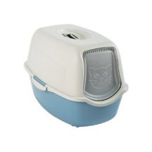 ROTHO Bailey White and Blue - Cat Litter Box