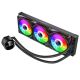 GameMax ICEBURG 360 DIGITAL BK computer cooling system Processor All-in-one Liquid Cooler 12 cm Black 1 pc.