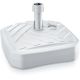 SQUARE UMBRELLA BASE WHITE