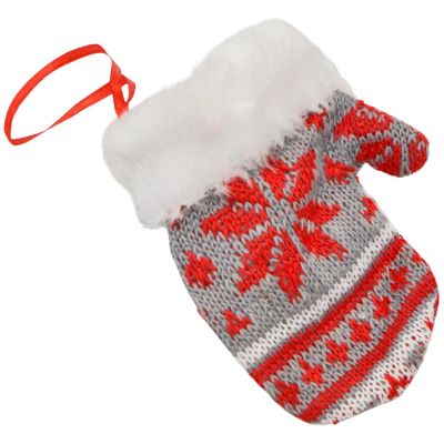 3. GLOVE PENDANT FOR GIFT 12CM GRAY