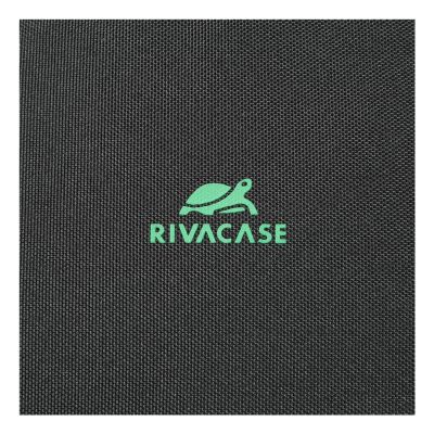 16. Rivacase Gremio City Backpack Black Polyester, Recycled Polyethylene Terephthalate (rPET)