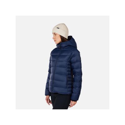 4. Women's ski jacket ROSSIGNOL W ARETU DOWN JKT navy blue