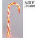 5. GLITTER CHRISTMAS CANDLE 45CM