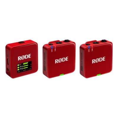 RODE Wireless GO III Red - Wireless Microphone System (Red)
