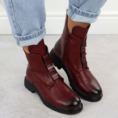 7. Jezzi W MR2501-4 JEZ454B insulated ankle boots