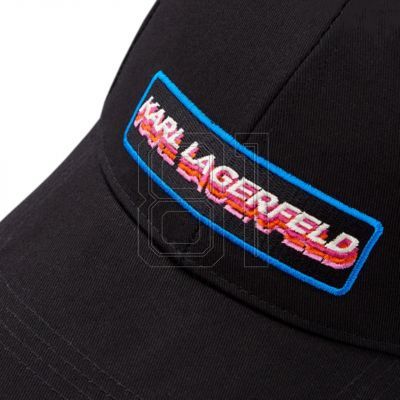 13. Karl Lagerfeld K/Futuristic Logo Cap 225W3417