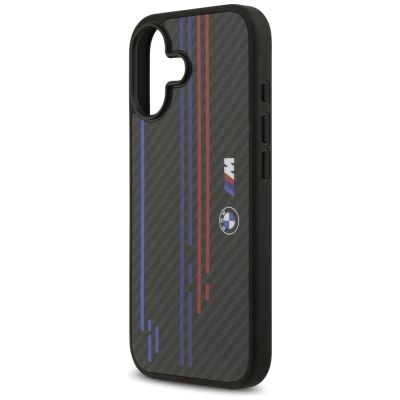 5. BMW M Kevlar Lines & Logo MagSafe Case for iPhone 17 - Black