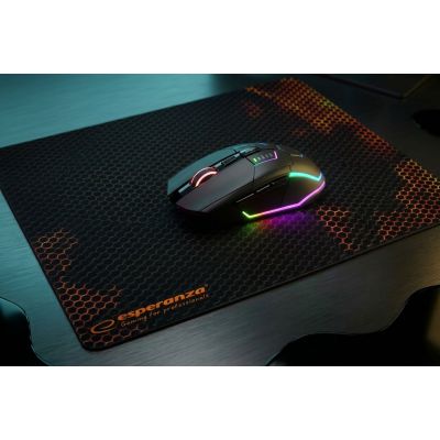 8. Esperanza Flame EGP102R Gaming Mouse Pad (300mm x 240mm)