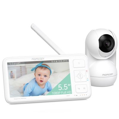 3. Momcozy BM03 Video Baby Monitor | Electronic Baby Monitor | 5.5", 1080 Full HD