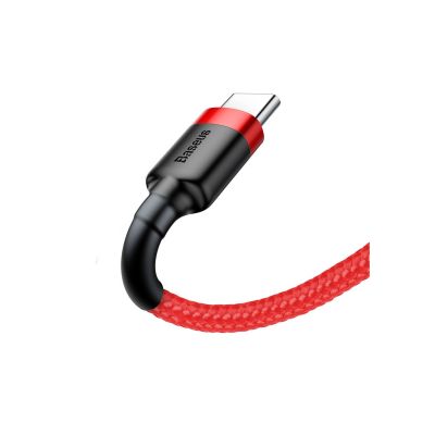 2. Baseus Cafule CATKLF-A09 Cable (USB 2.0 - USB Type-C; 0.50m; red)
