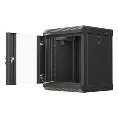 5. Lanberg WF11-3306-10B 6U Rack Wall Mount Cabinet Black