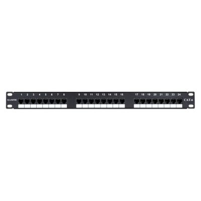 2. Q-LANTEC Patch panel UTP cat.6, 24 ports LSA connectors 1U