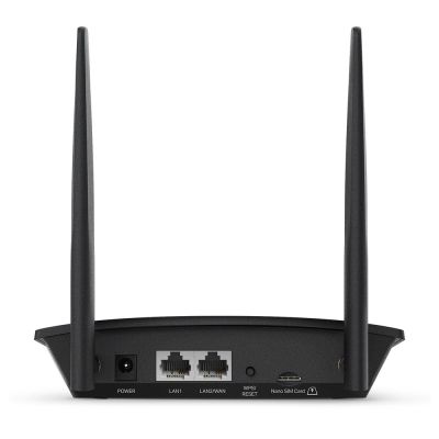 3. ROUTER TL-MR100, wireless 4G LTE 300 Mbps, SIM / TP-Link
