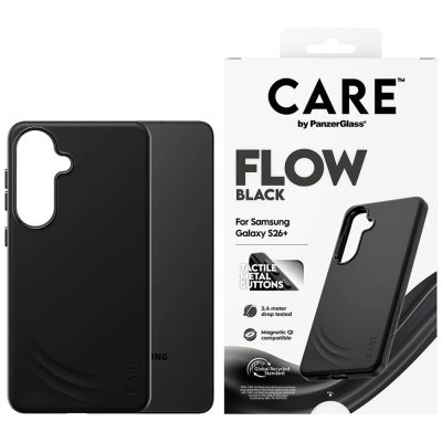 CARE by PanzerGlass Flow Black Qi Case for Samsung Galaxy S26+ - Black