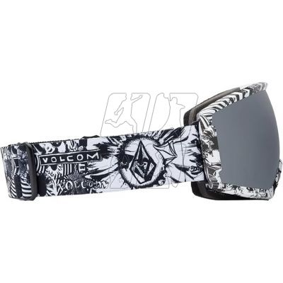 3. Volcom Migrations women's/men's sports goggles ski snowboard winter silver (VG0022118)