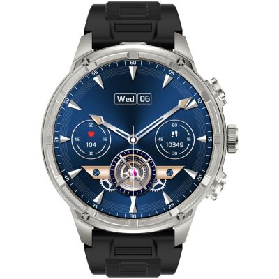 7. Smartwatch Gravity Silver Strap + Bracelet GT41-3