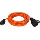2. Brennenstuhl 1169930 10 m power strip 1 x network socket Outdoor Orange