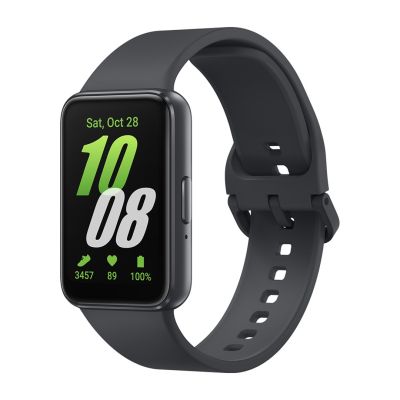 6. Samsung Galaxy Fit 3 (R390) Black Sports Band