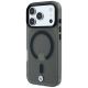 3. BMW Sign Frosted IML & MetalL Logo MagSafe Case for iPhone 17 Pro Max / 18 Pro Max - Black
