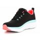 4. Skechers D&#39;lux Walker Fresh Finesse W 149368-BKMN