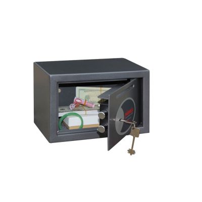 2. Phoenix Safe Co. Vela SS0801KD 10 l Steel Graphite