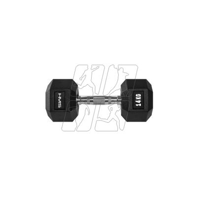 HMS HEX PRO 14 kg dumbbell