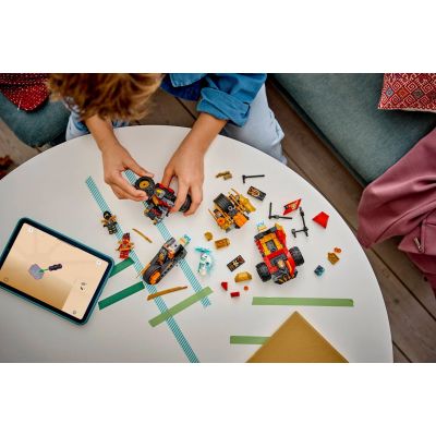 8. LEGO Ninjago 71864 - Kai and Cole's Multi-Function Vehicles